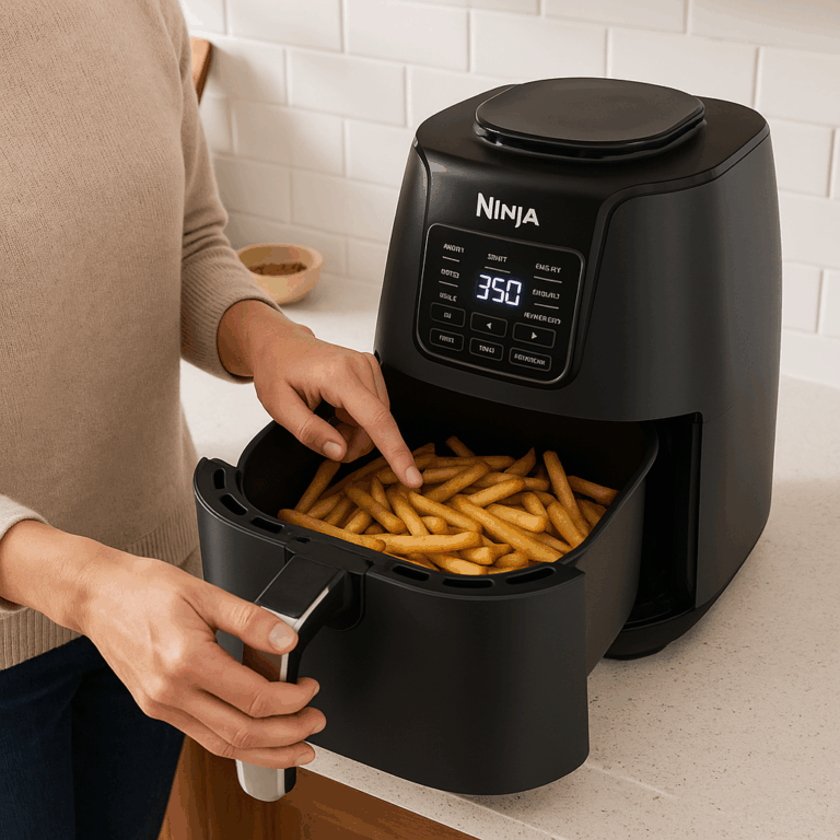 Ninja Air Fryer Pro 5-in-1, 5 QT Capacity, Air Fry, Bake, Roast, Reheat, and Dehydrate, Air Crisp Technology, Nonstick Basket & Crisper Plate, Black, AF142 Review