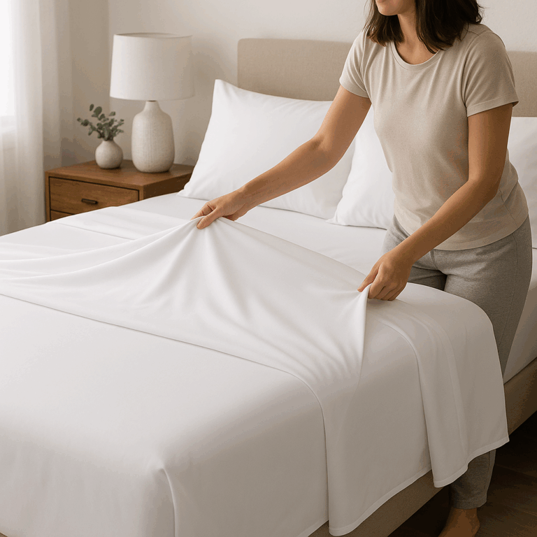 Queen Size 4 Piece Sheet Set – Comfy Breathable & Cooling Bed Sheets Set – Hotel Luxury Bedding for Women, Men, Kids & Teens – Deep Pockets, Easy Secure Fit, Soft and Wrinkle Free – Oeko-Tex – White Review