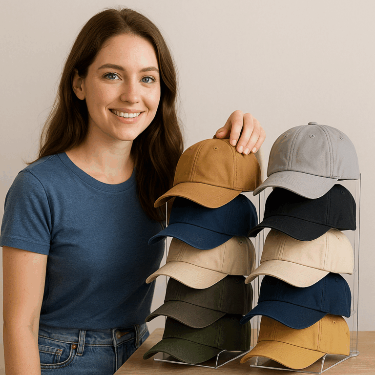 Nicetree Hat Organizer for Baseball Caps, 2 Pcs No Install Acrylic Hat Racks for 14 Baseball Caps Storage, Hat Stand for Baseball Caps Display and Organizer for Dresser, Bedroom, Closet, Office Review by Laura