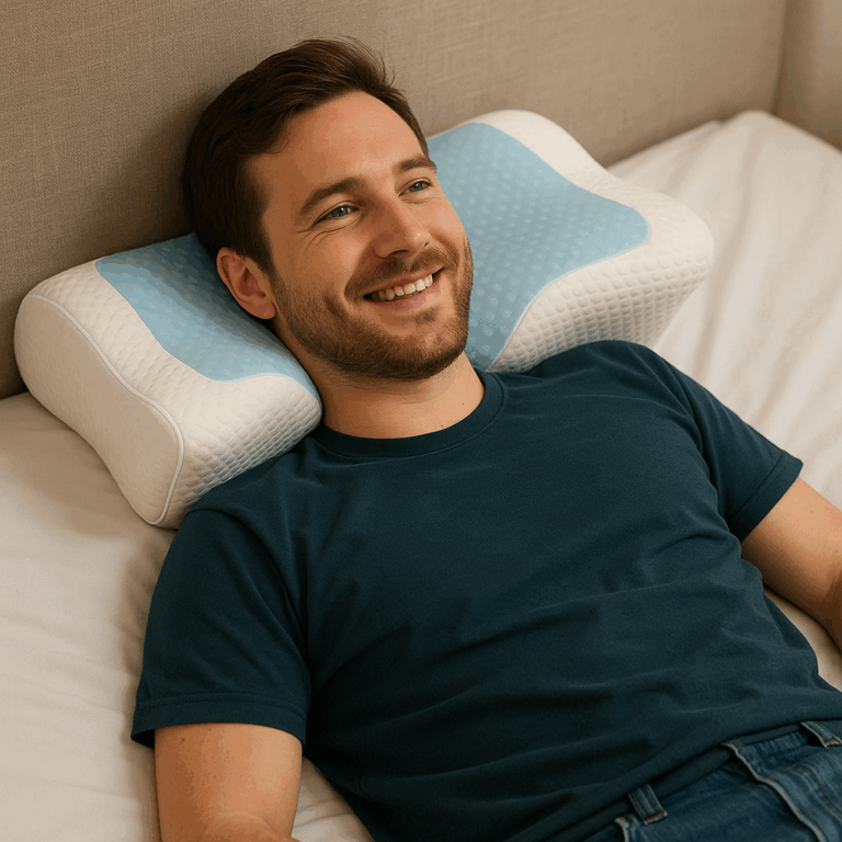 Ultra Pain Relief Cooling Pillow for Neck Support, Adjustable Cervical Pillow Cozy Sleeping, Odorless Ergonomic Contour Memory Foam Pillows, Orthopedic Bed Pillow for Side Back Stomach Sleeper Review by Sam