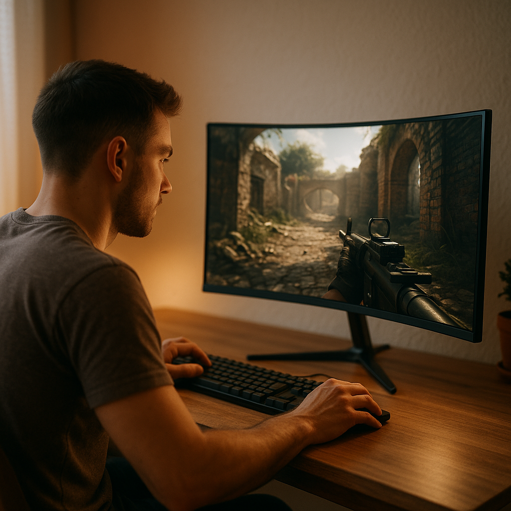 SANSUI 32 Inch Curved 240Hz Gaming Monitor High Refresh Rate, FHD 1080P Gaming PC Monitor HDMI DP1.4, Curved 1500R, 1Ms MPRT, HDR,Metal Stand,VESA Compatible(DP Cable Incl.) Review SANSUI 32 Inch Curved 240Hz Gaming Monitor High Refresh Rate, FHD 1080P Gaming PC Monitor HDMI DP1.4, Curved 1500R, 1Ms MPRT, HDR,Metal Stand,VESA Compatible(DP Cable Incl.)