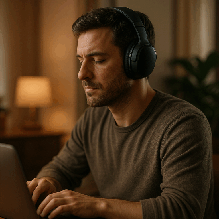 TAGRY Hybrid Active Noise Cancelling Headphones 100H Playtime Wireless Bluetooth Over Ear Headphone with Fast Charging Hi-Res Audio Comfort Earcups Headsets for Home Travel Office Phone PC Black Review