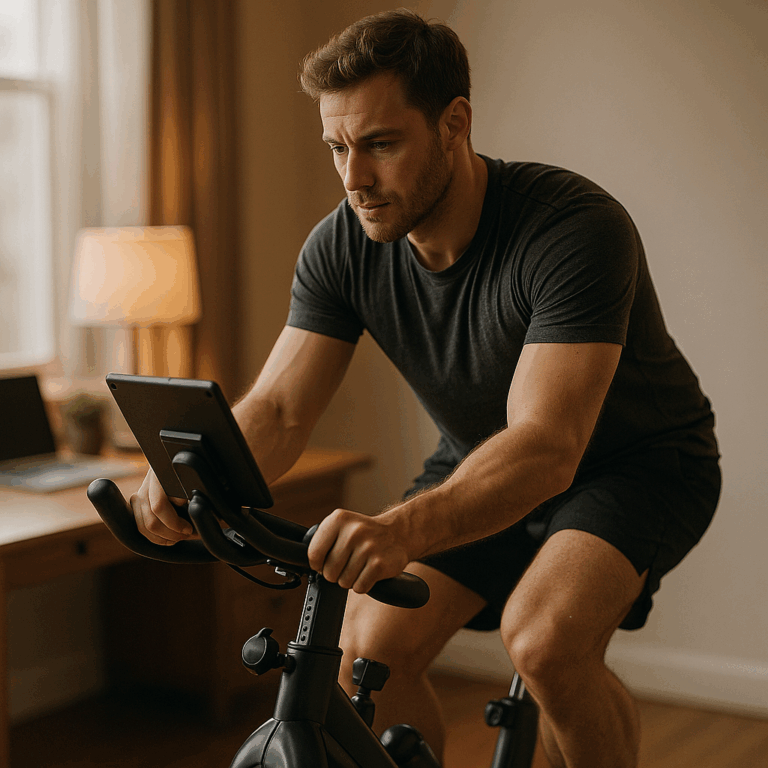 YOSUDA Exercise Bike, Brake Pad Stationary Bike for Home with Exclusive App, Magnetic Indoor Cycling Bike with 300 lb Weight Capacity, Low Noise, Tablet Holder and Fitness Courses for Weight Loss Review