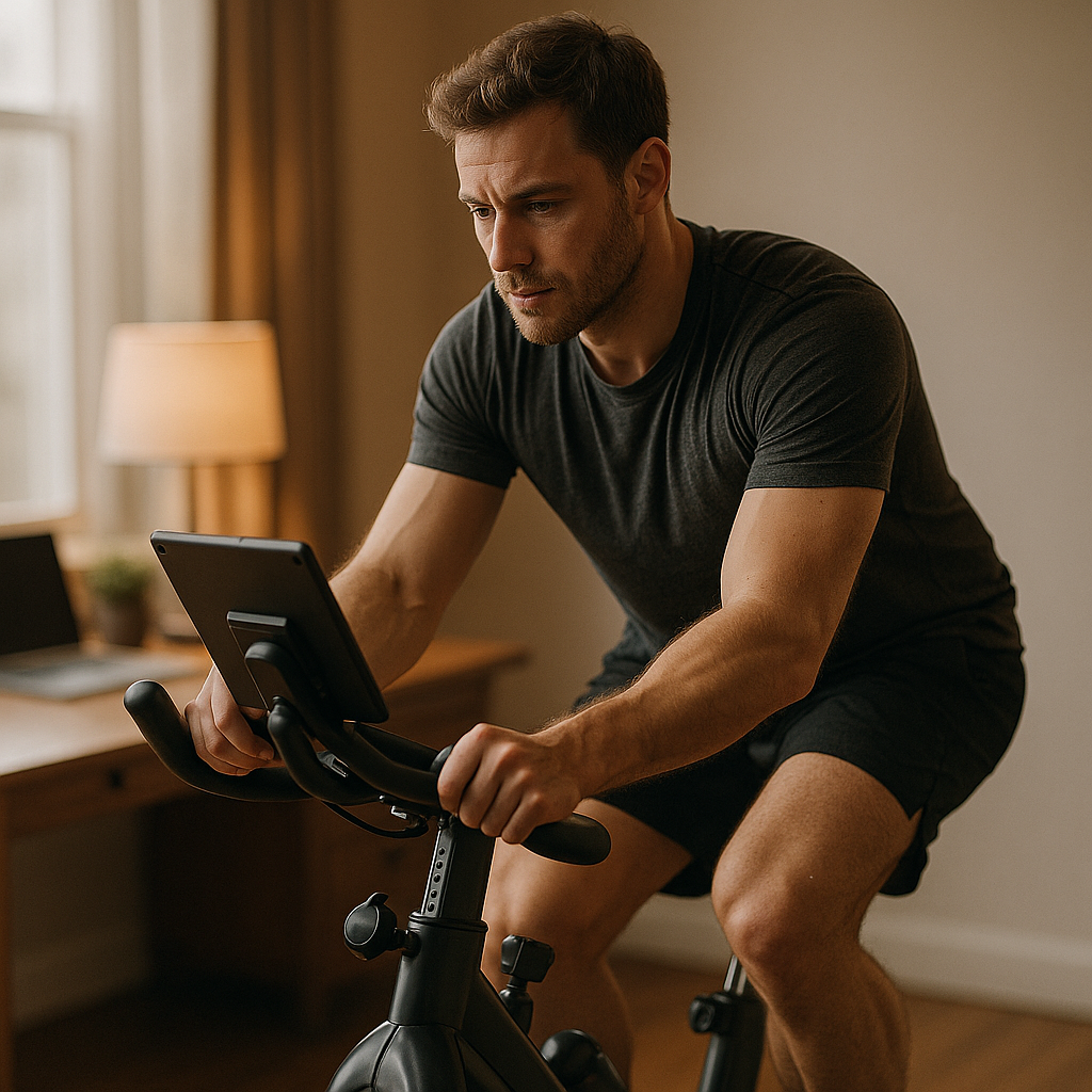 YOSUDA Exercise Bike, Brake Pad Stationary Bike for Home with Exclusive App, Magnetic Indoor Cycling Bike with 300 lb Weight Capacity, Low Noise, Tablet Holder and Fitness Courses for Weight Loss Review YOSUDA Exercise Bike, Brake Pad Stationary Bike for Home with Exclusive App, Magnetic Indoor Cycling Bike with 300 lb Weight Capacity, Low Noise, Tablet Holder and Fitness Courses for Weight Loss